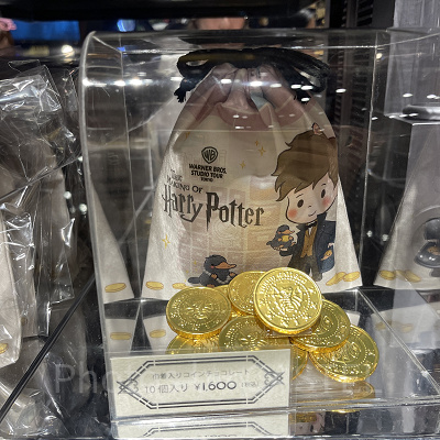 巾着入りコインチョコレート