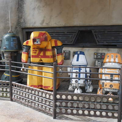 「スター・ウォーズ：ギャラクシーズ・エッジ」のドロイドたち