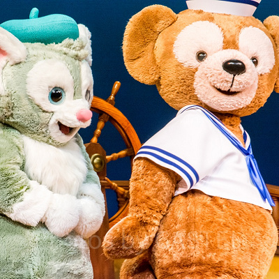 ダッフィーとジェラトーニ