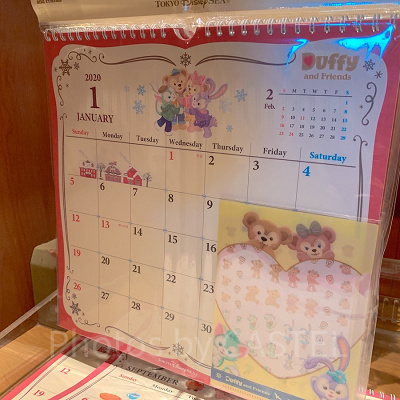 ダッフィーカレンダー（壁掛け）