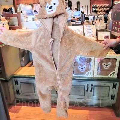 ダッフィーの着ぐるみ