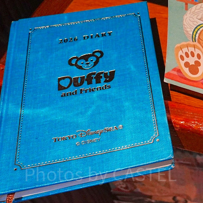 ダッフィー＆フレンズデザインの手帳