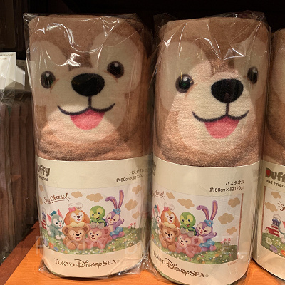 ダッフィー＆フレンズバスタオル