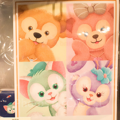 ダッフィー&フレンズのクリアホルダーセット