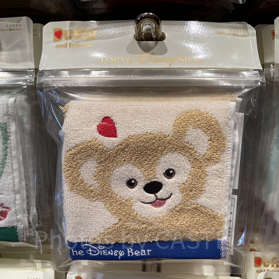 ダッフィーのミニタオル