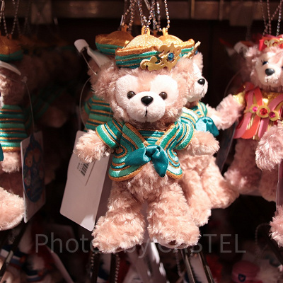 ダッフィーぬいぐるみバッジ