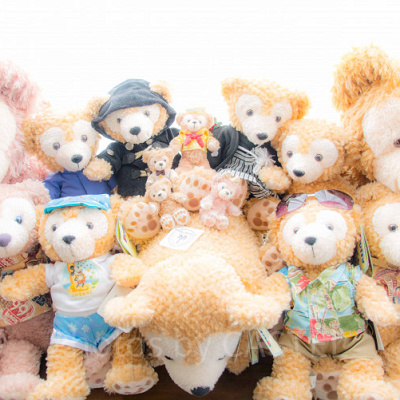 ダッフィーのぬいぐるみ