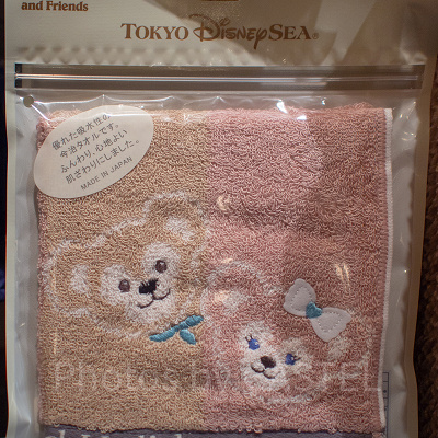 ダッフィー＆シェリーメイウォッシュタオル