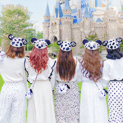 ダッフィーのキャップコーデ