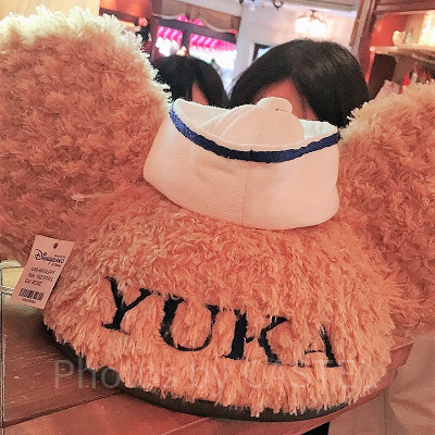 ダッフィーのイヤーハット（名前入り）