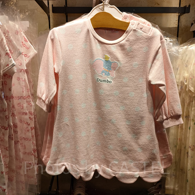 ダンボのベビーワンピース