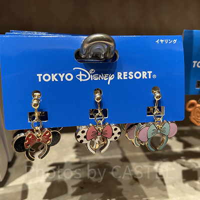 イヤリングセット（ディズニーカチューシャ柄グッズ）