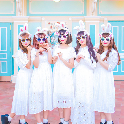 イースターのうさぎコーデ