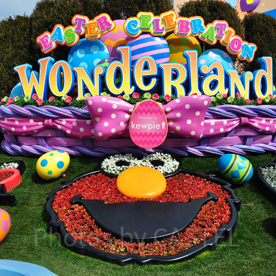 ユニバーサル・ワンダーランドのイースター装飾