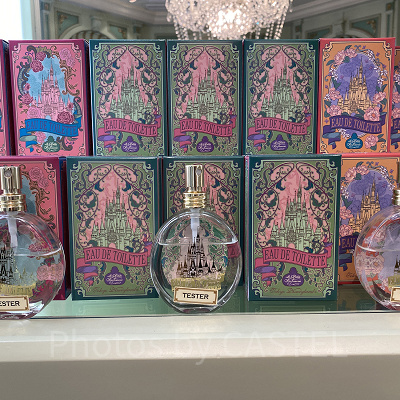 シンデレラ城デザインのオードトワレ