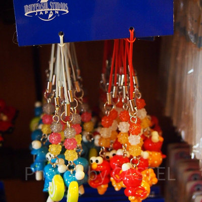 エルモ・クッキーキャンディストラップセット