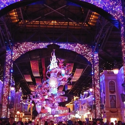 ワールドバザールのプロジェクションマッピングを楽しもう♪