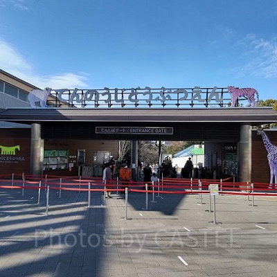 天王寺動物園の入園ゲート