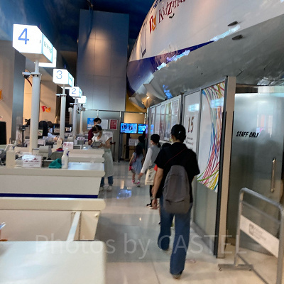 キッザニア東京の入場口