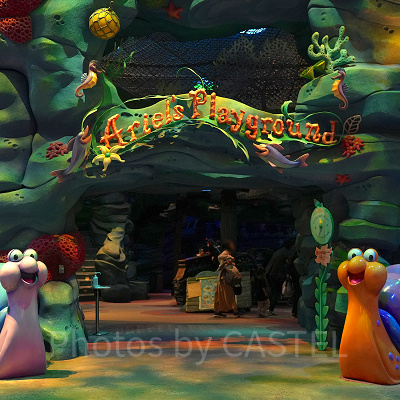 海の遊び場への入り口