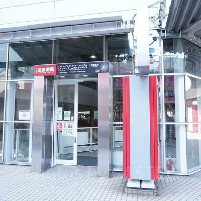 エプソンチームラボボーダレス　連絡通路