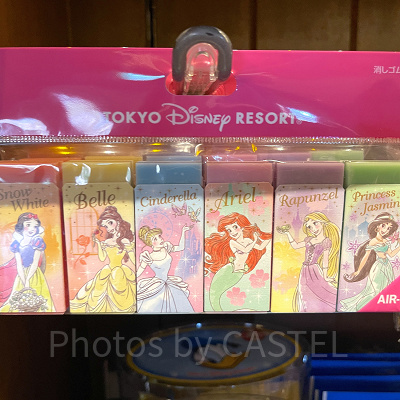 消しゴム（ディズニープリンセス）