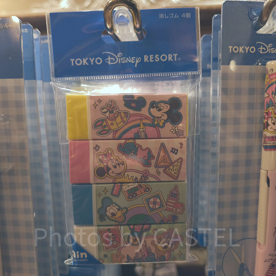 消しゴム〈Ain〉セット(パークモチーフグッズ)