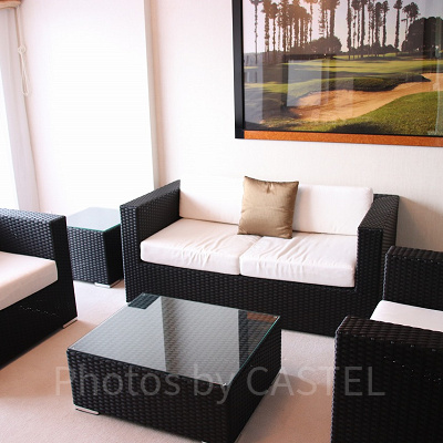 ユーラシアスイートのリビングスペース