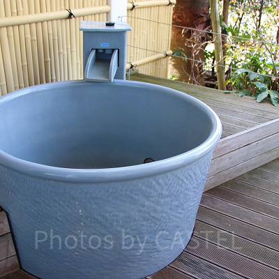 ユーラシアスイートの露天風呂