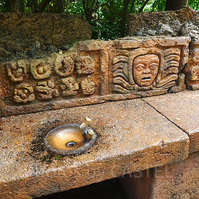水飲み場にもディズニーらしさ満点！
