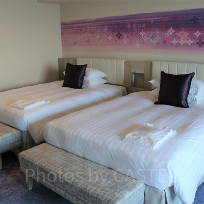 エグゼクティブスイートのベッドルーム