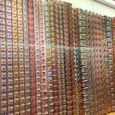 カップヌードルミュージアムの展示