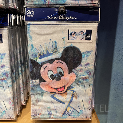 フェイスタオル（ディズニーシー20周年グランドフィナーレグッズ）
