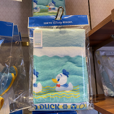 フェイスタオル（ドナルド誕生日グッズ）