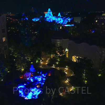 夜のファンタジースプリングス