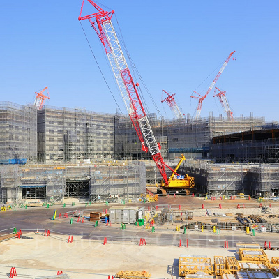 建設中のファンタジースプリングス