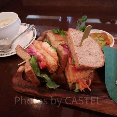 フィネガンズバー＆グリルのフィネガンズ・サンドウィッチセット（1,890円）