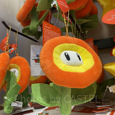 ファイアフラワーのぬいぐるみキーチェーン