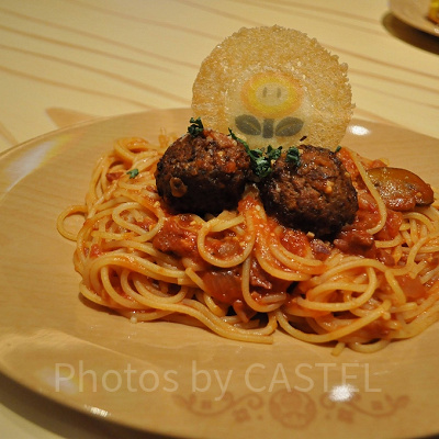 ファイアフラワー・スパゲティ〜ミートボール&トマトソース〜