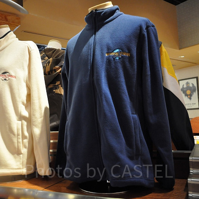 USJロゴ入りフリースジャケット（ネイビー）