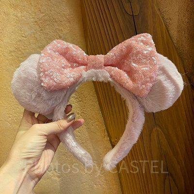 ふわもこカチューシャ（ピンク）