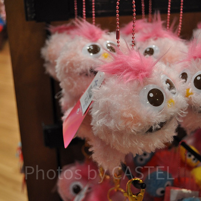 ふわふわモッピーキーチェーン