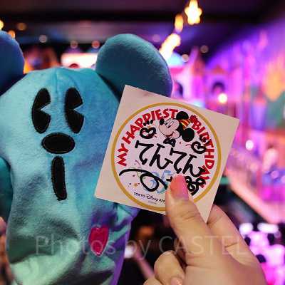 ディズニーの誕生日シール（バースデーシール）
