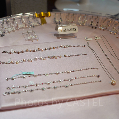 鳥羽水族館のお土産：本真珠のネックレス