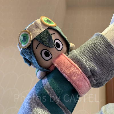 蛙吹梅雨のクリングプラッシュ（USJ×ヒロアカグッズ）