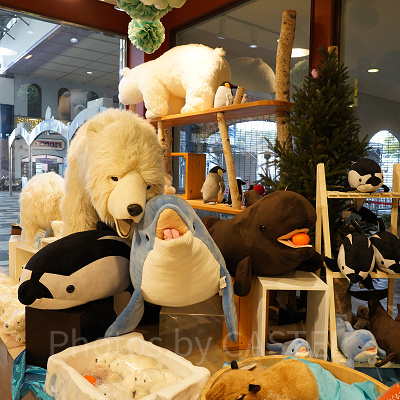 パンダグッズとぬいぐるみが充実