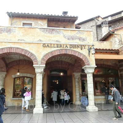 エントランスに近い『ガッレリーア・ディズニー』