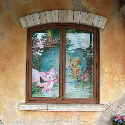 ガッレリーア・ディズニーのショーウィンドー