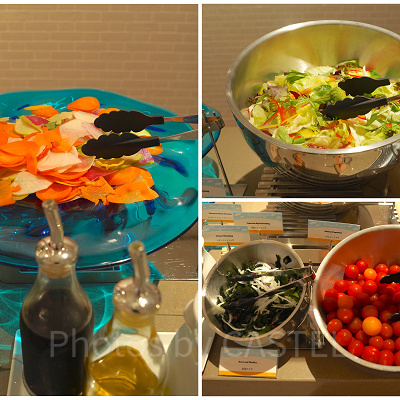 ガーデンサラダ ベジタブルスライス 海藻サラダ チェリートマト