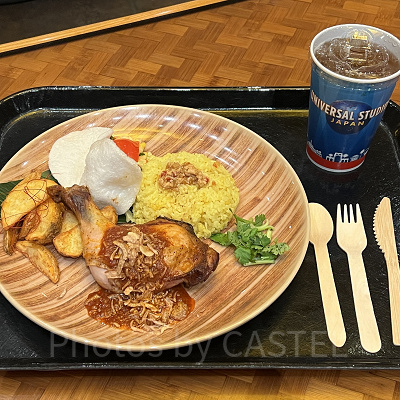 ガーリック・ローストチキンプレート